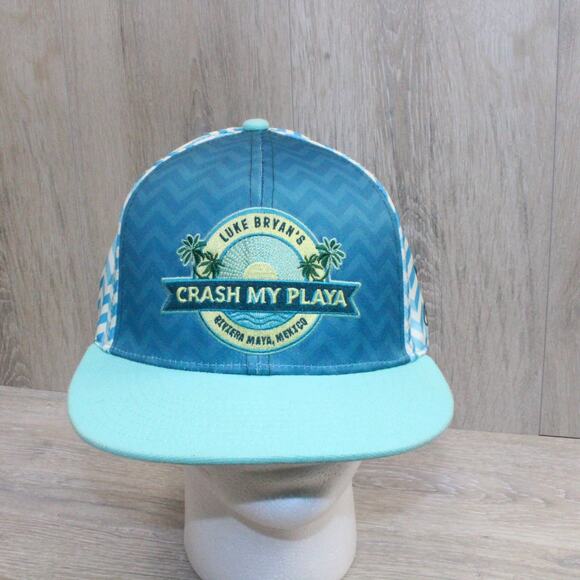 Luke Bryan's 'CRASH MY PLAYA' Tour Mexico Snapback Hat L/XL - Picture 1 of 10